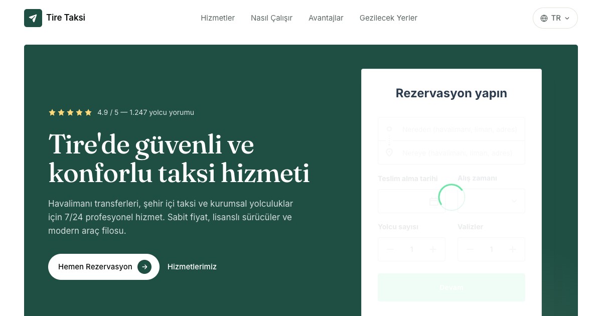 ödemiş taksi — adb transfer, birgi gölcük bozdağ rotaları og image